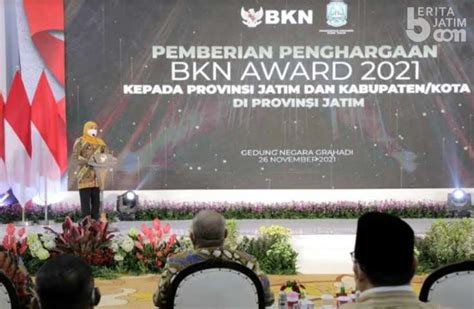 Pemprov Jatim Raih Dua Kategori Penghargaan Bkn Award