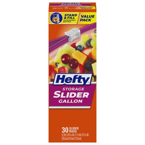 Save On Hefty Slider Gallon Storage Bags Order Online Delivery Stop And Shop