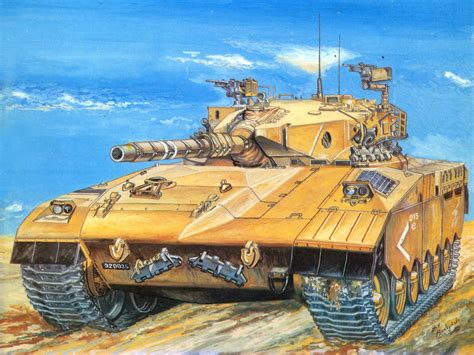 Рисунок Меркава на рабочий стол | Бронетехника War Wallpapers