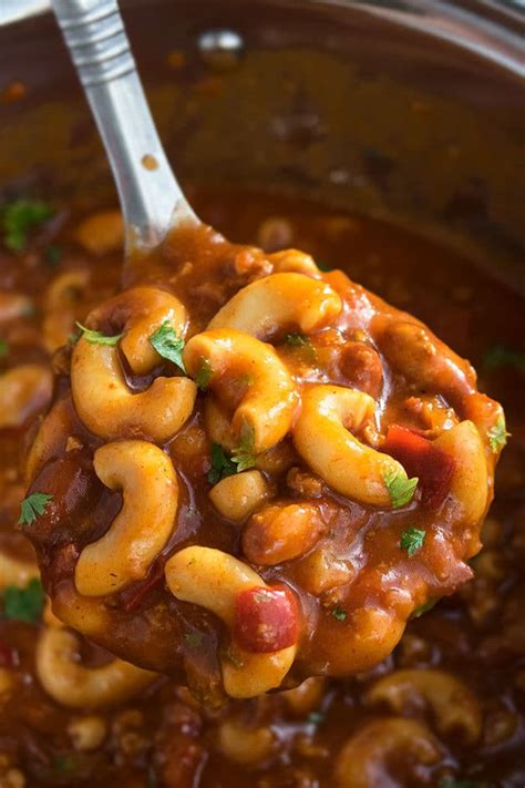 Chili Mac Recipe (One Pot) | One Pot Recipes