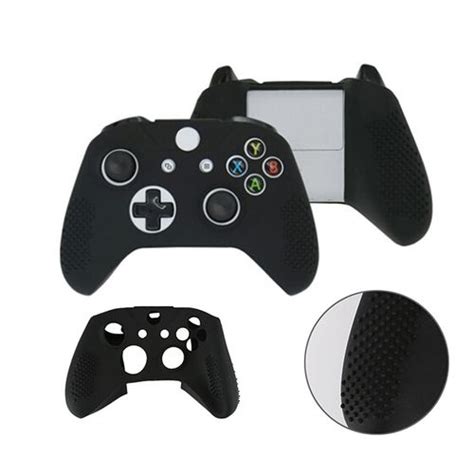 Etui En Silicone Pour Manette Xbox One S Slim Avec Poign S De Pouce