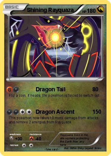 Pokémon Shining Rayquaza 26 26 - Dragon Tail - My Pokemon Card