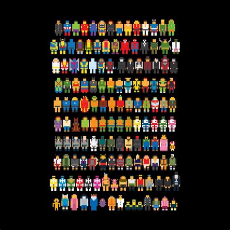 Mini Pixels | Fine Art Print | Threadless Artist Shop