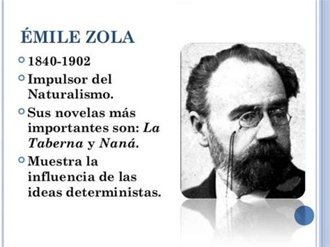 Émile Zola y sus obras más importantes Émile Zola 1840 1926 fue un