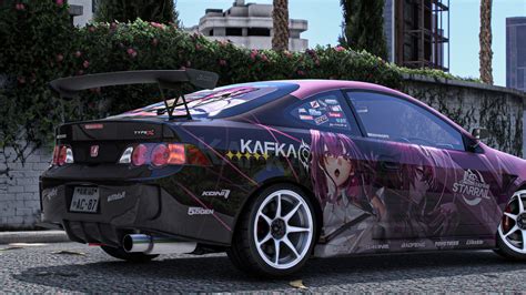 Itasha Honda Integra Type R Dc Honkai Star Rail Kafka Paintjob