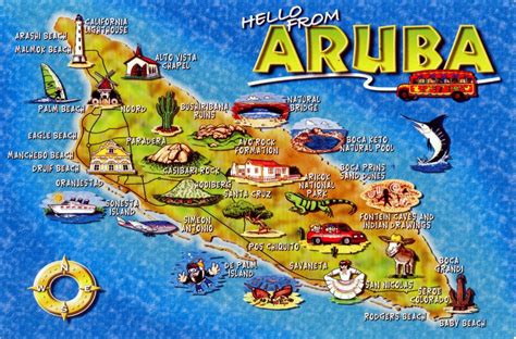Bezienswaardigheden Aruba Op Kaart - Vogels