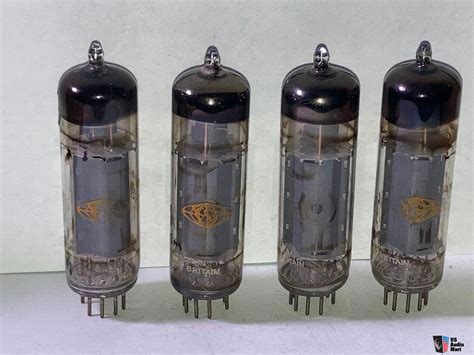 Mullard Blackburn Marked Amperex A Tubes Matched Quad Tested