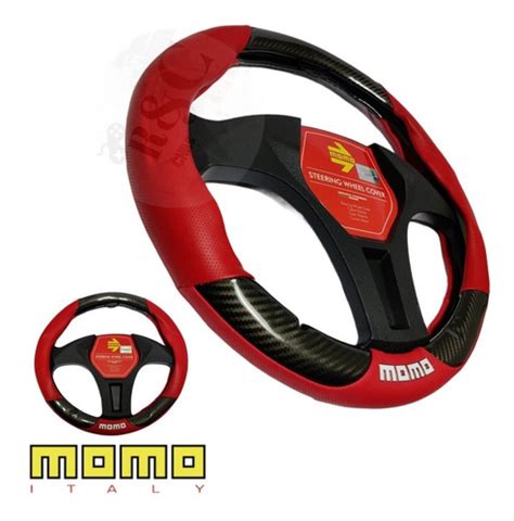 Funda Cubre Volante Para Auto Momo Italy Original R C Cuotas Sin Inter S