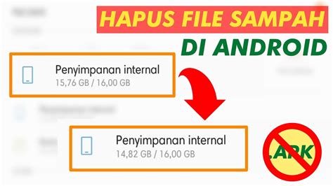 Cara Menghapus File Sampah Tersembunyi Di Android Tanpa Aplikasi Youtube