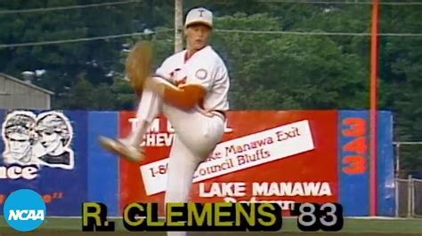 Roger Clemens pitches 1983 Men's College World Series clincher | NCAA.com