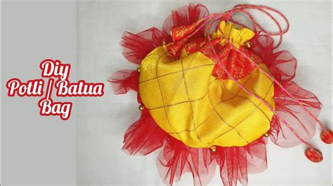 Diy Purse Potli Batua Bag How To Make A Potli Bag Traditional