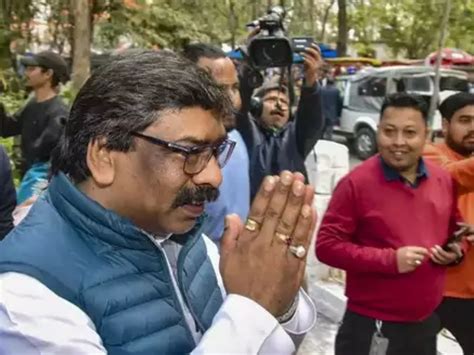 Jharkhand Cm Hemant Soren News Live Update Hemant Soren Resigned From Post Of Cm Champai Soren