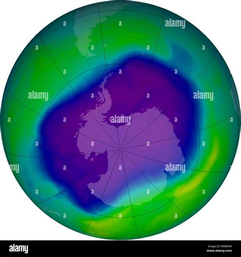 Diagram Of The Ozone Layer In The Hole