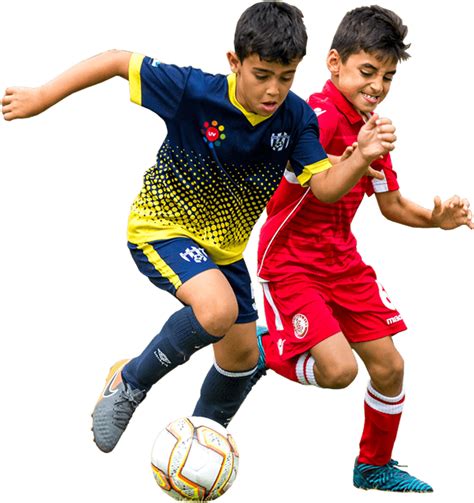 Kids Playing Soccer Png