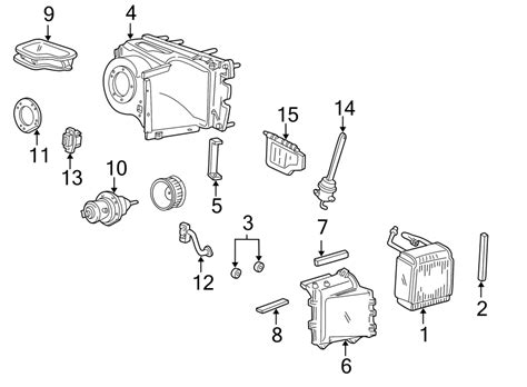 Ford E 350 Econoline Club Wagon A C Evaporator Core 6C2Z19860B