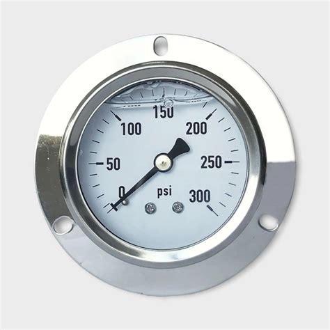 0 to 300 Psi Pressure Gauge Panel Mount – WESEN