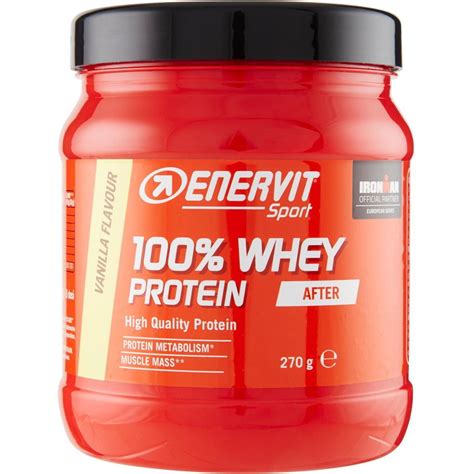 Proteine In Polvere Whey Gusto Vaniglia Enervit G Coop Shop