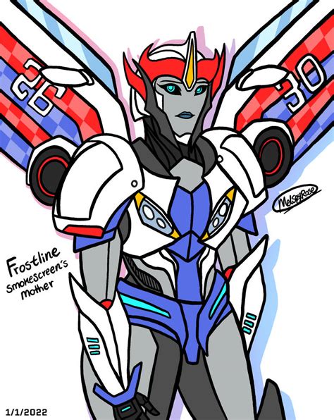 Tfp Oc Frostline The Mother Of Smokescreen By Melspyrose On Deviantart