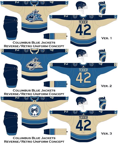 Columbus Blue Jackets Reverseretro Concepts Columbus Blue Jackets