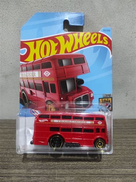 Hot Wheels Trouble Decker London Bus Lazada Indonesia