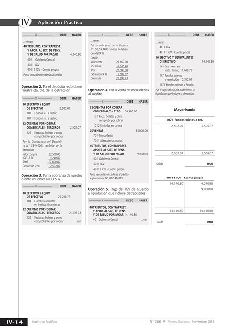 Contabilizaci N Del R Gimen De Detracciones Del Igv Pdf