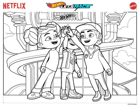 Hot Wheels Coloring Pages Hot Wheels Let S Race Coloring Pages