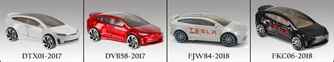 Tesla Model X Hot Wheels Collection
