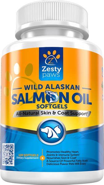 Discontinued Zesty Paws Wild Alaskan Salmon Oil Skin And Coat Support