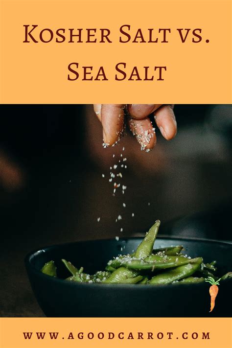 Kosher Salt Vs Sea Salt Which Salt Should You Use To Cook Chef