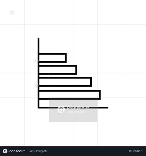 Horizontal Bar Graph Animated Icon download in JSON, LOTTIE or MP4 format