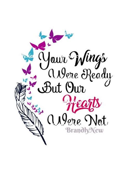 Your Wings Were Ready Butterfly Svg