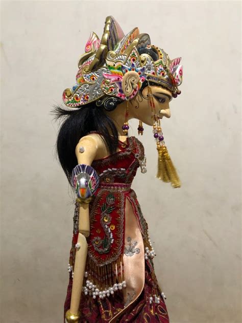 Dewi Sinta Wayang Golek Purna Kostum Karnaval Dewi Mode Wanita