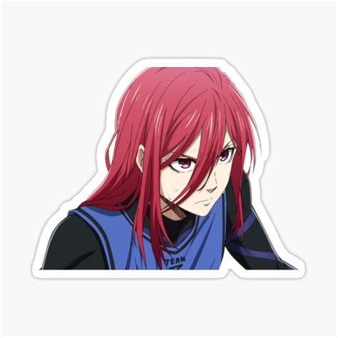 Hyouma Chigiri Blue Lock Sticker For Sale By Arwain Redbubble