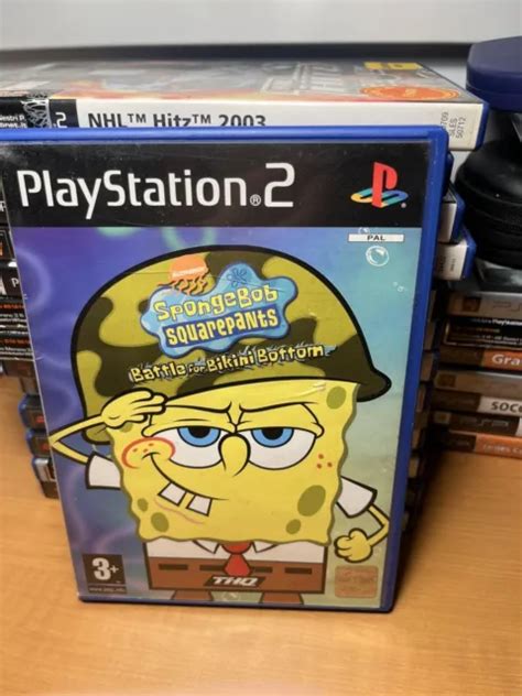 PS2 SPONGEBOB Squarepants Battle For Bikini Bottom EUR 24 99 PicClick IT