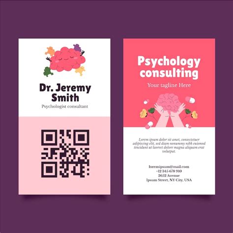 Free Vector Hand Drawn Psychologist Help Poster