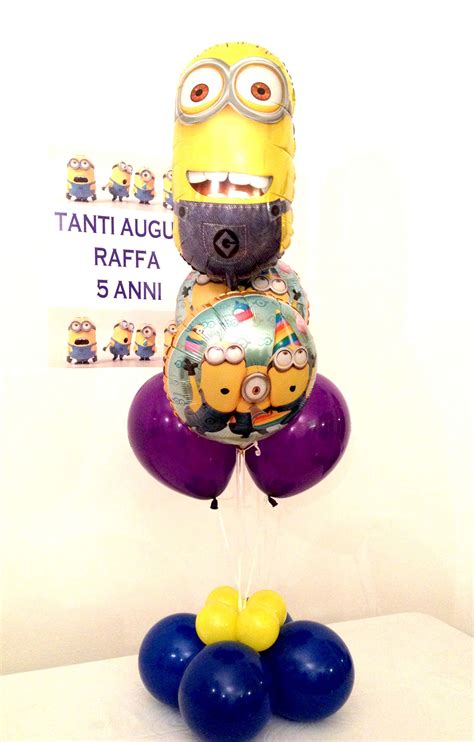 Minion Birthday Party Balloons