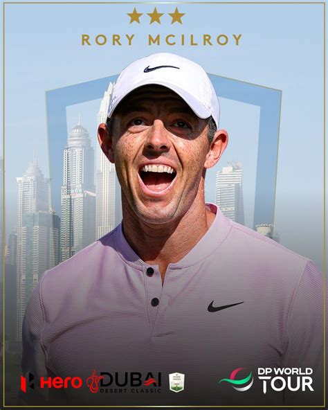 Rory McIlroy wins the Dubai Desert Classic! : r/golf