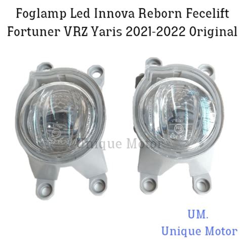 Jual Foglamp LED Innova Reborn Fecelift Fortuner VRZ Yaris 2021 2022