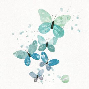 Beautiful Watercolor Butterfly Painting Ideas - Beautiful Dawn Designs