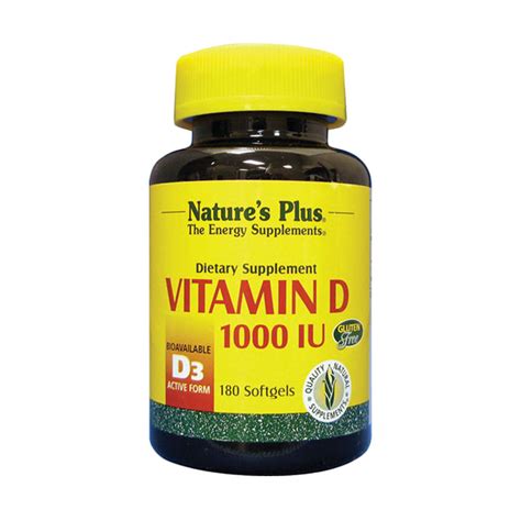 Jual Nature S Plus Vitamin D Iu Softgel Vitamin D Di