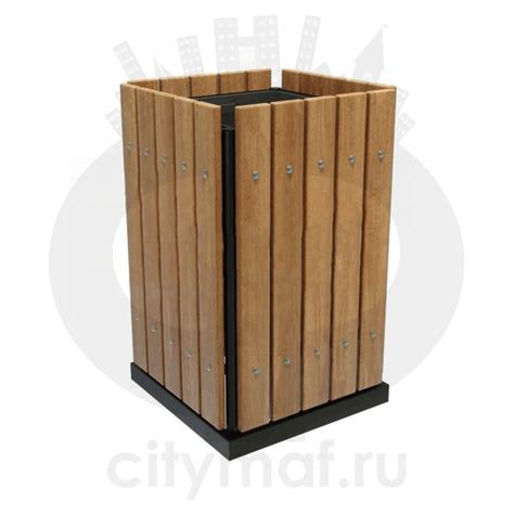 Урна квадратная «Фанс» купить в Калининграде