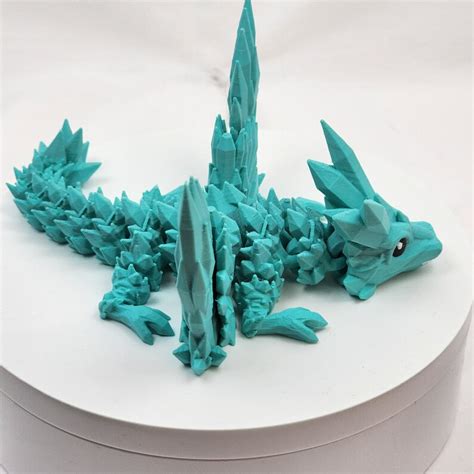 Cinderwing3d Baby Crystalwing Articulating 3D Printed Dragon Single