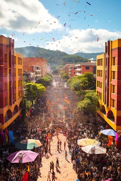 Premium Ai Image Photo Of The Novena De Aguinaldos Is Celebrated In A