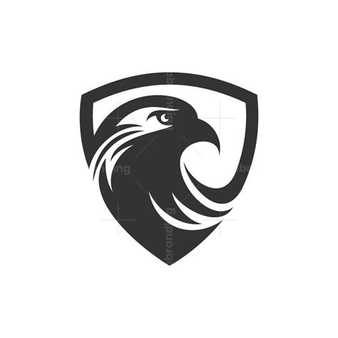 Eagle Shield Logo | Black and white background, Shield logo, Laser sticker