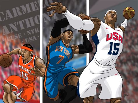 Syracuse basketball cartoon: Carmelo Anthony | syracuse.com