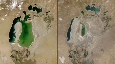 Satellite photos reveal major change in one of the world's largest ...