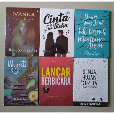 Jual Buku Novel Cinta Yang Tak Biasa Ivanna Dan Lain Lain Bebas Pilih