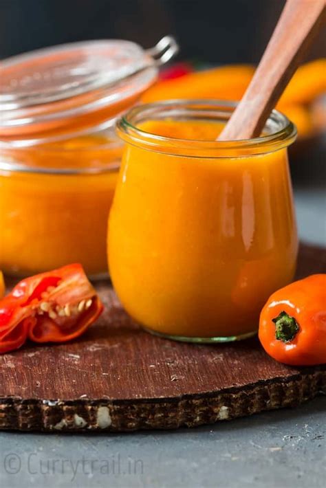 Mango Habanero Hot Sauce Recipe With Video Currytrail