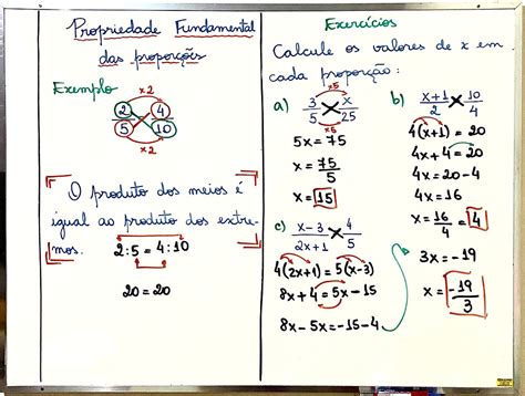 Propriedade Fundamental das Proporções