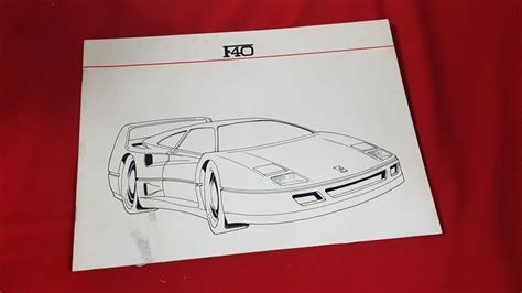 Brochures Catalogues Ferrari F Presskit White Catawiki